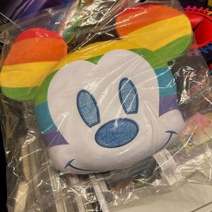 Disney Mickey Mouse Pride Rainbow Plush